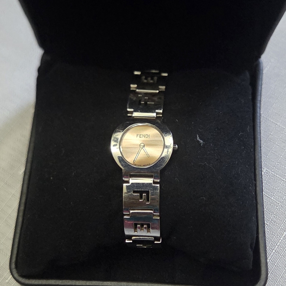 Fendi  Silver Tone  Watch